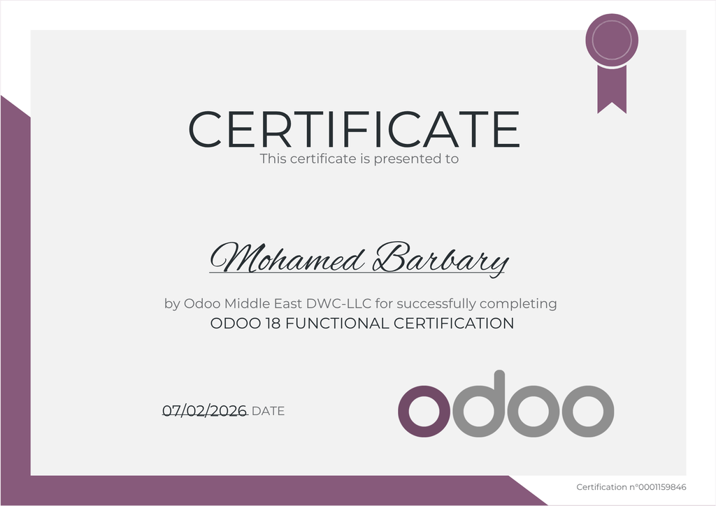 Odoo V18